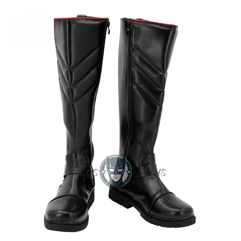 Scarpe cosplay Trilla Suduri Stivali neri su misura