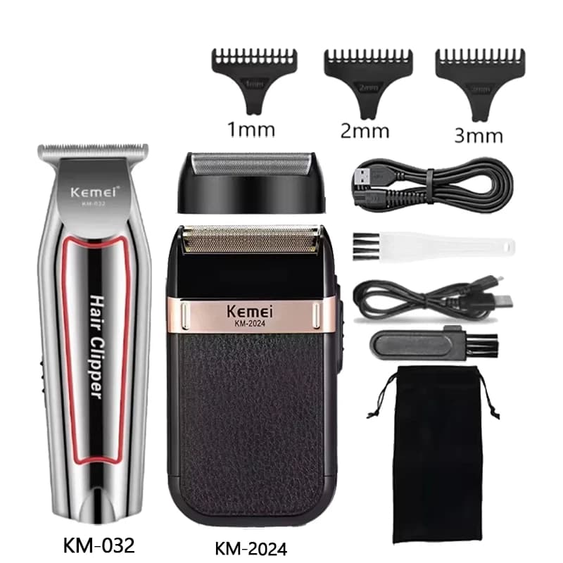 Kemei KM-2296 KM-032 KM-2024 Electric Razor for men Haircutting Machine for cutting professional hair