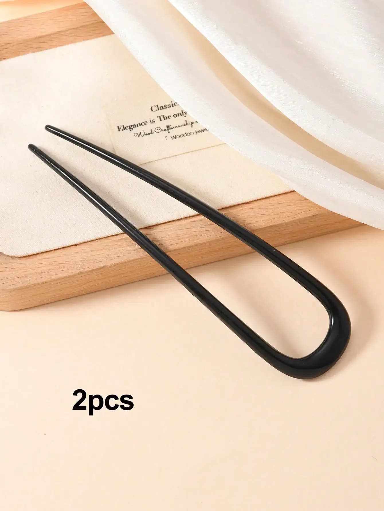 Grandi ed eleganti fermagli per capelli a forma di U in metallo per capelli lunghi e spessi, accessori per capelli da donna in stile francese
