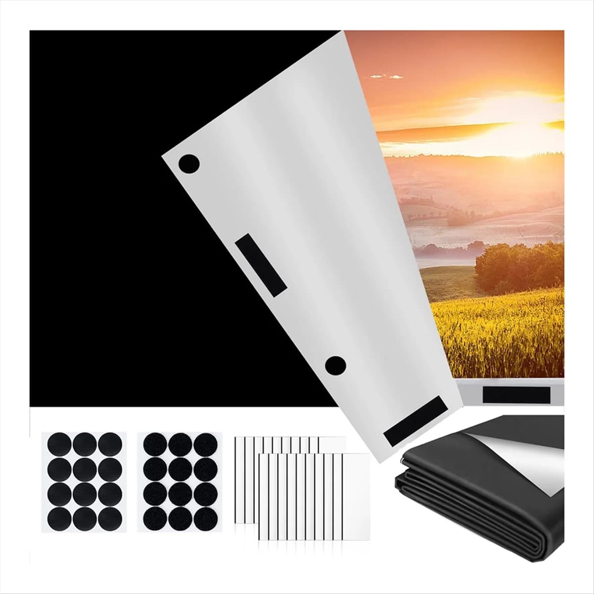 New Blackout Curtains Shade for Bedroom Portable DIY Blackout Blinds, Out Shade for Indoor Windows for Nursery Room