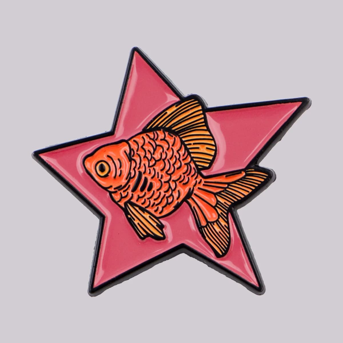 Nice fish enameled brooch cartoon brooch brooch pins badge pins on backpack clothing accessories fashion jewelry gifts for friends