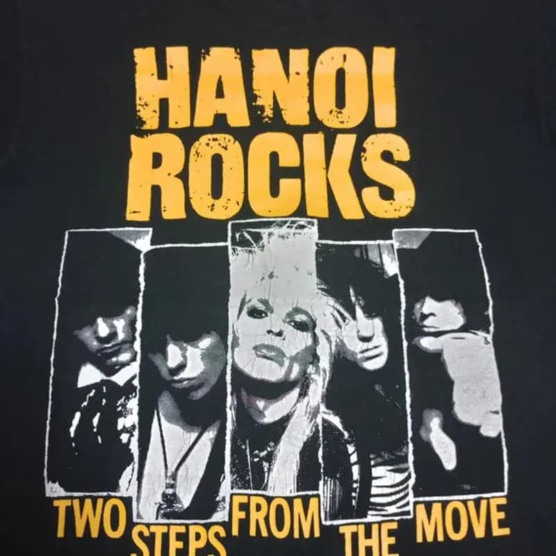 Vintage Rare Mesh Hanoi Rocks Band Adult S 5XL IL222