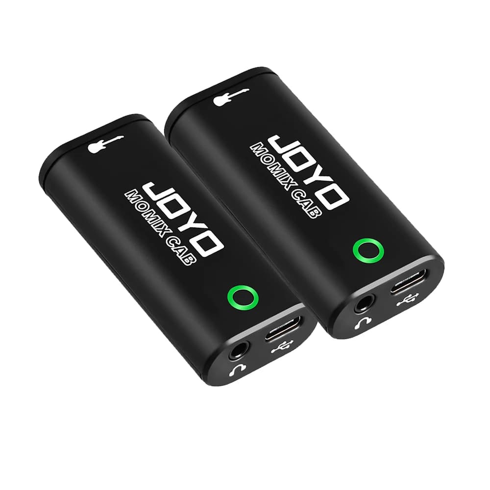 2 pieces JOYO MOMIX CAB portable pocket USB card audio recording and streaming live guitar parts plug and play mini audio mixer