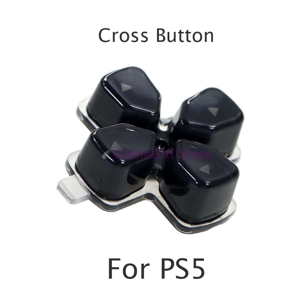 1pc Plastic Crystal Cross Buttons D-Pad Driection Key Kit For PlayStation 5 PS5 Controller Game Accessories