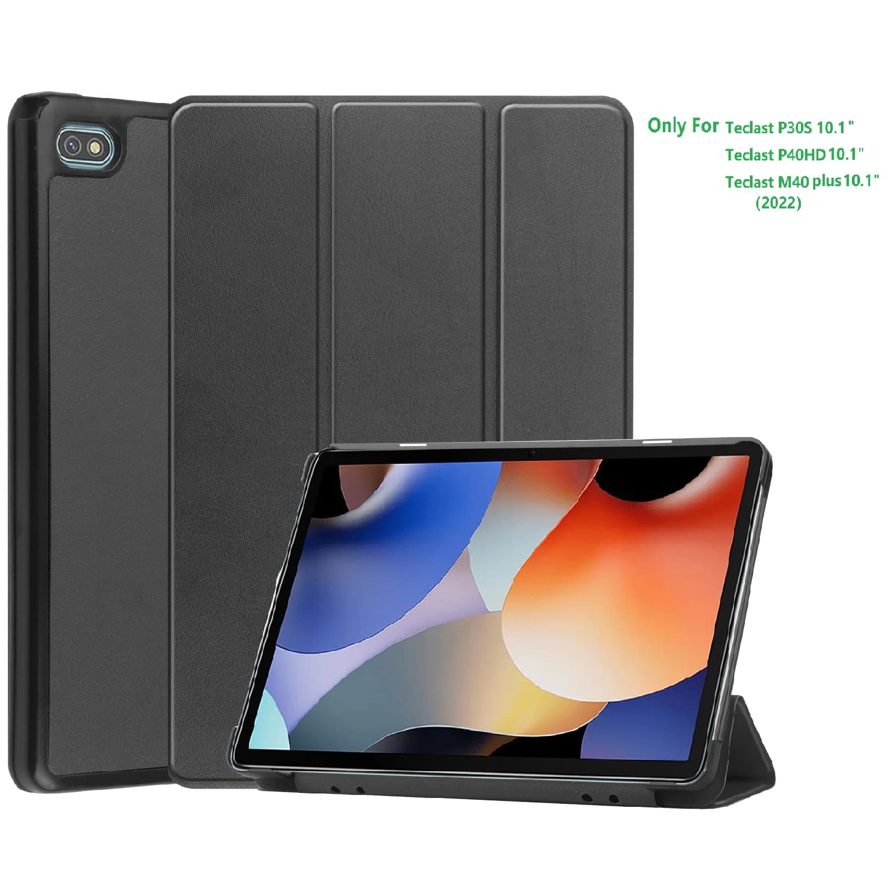 Custodia protettiva per tablet Teclast P30S da 10,1 pollici/P40HD 2022/M40 PLUS 2022, custodia portatile, leggera e all-inclusive