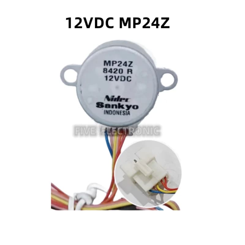 12VDC MP24Z condizionatore d'aria macchina sospesa pendolo guida del vento armadio motore passo-passo originale