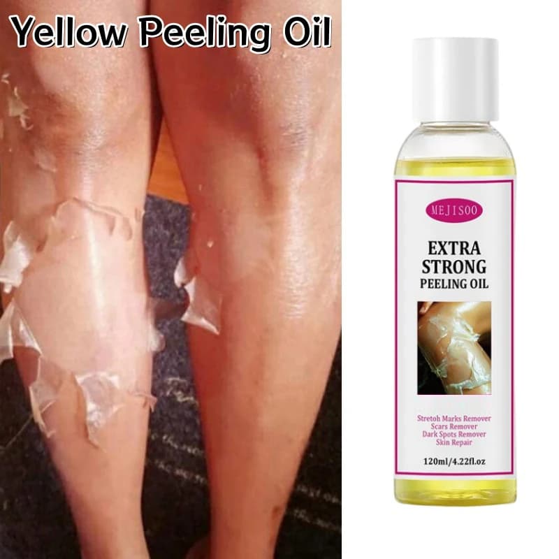 Yellow Exfoliating Oil Licorice Extract Face Body Soften Moisturizing Peeling Oil Moisturizing Smooth Tender Skin