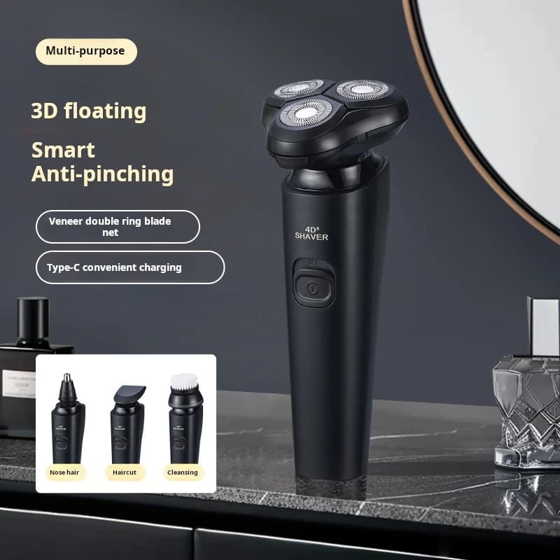 Electric Shaver ZOZEN, Haircut and Rulebarba for Men and Women, Washable and Rechargeable