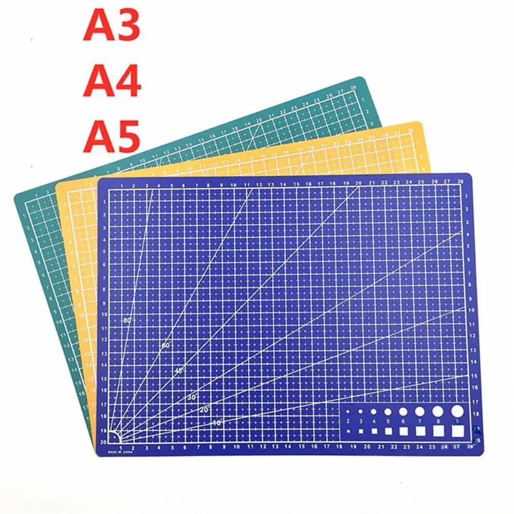 Double-side Leather Craft Tool Cutting Mat Patchwork Sewing Engraving Cutting Board A3 A4 A5 PVC Workbench Pad Home DIY