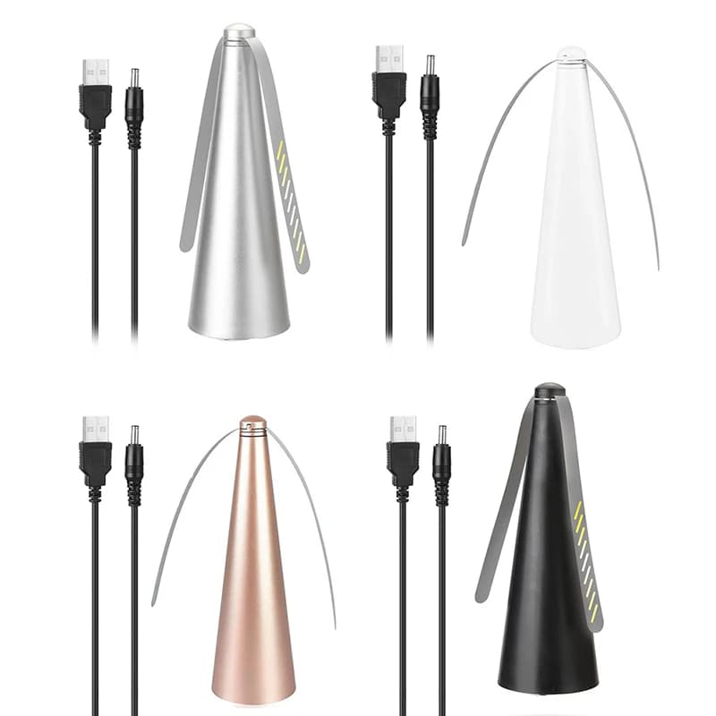Ventilatore Automatico Repellente per Insetti, Ventilatore da Tavolo Anti-Mosche, Alimentato a Batteria/USB, Repellente per Insetti, Mantiene le Mosche Lontane per Casa e Esterni