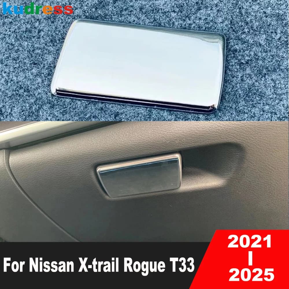 Per Nissan X-trail Rogue T33 2021 2022 2023 2024 Opaco Auto Portaoggetti Portaoggetti Porta Maniglia Della Copertura Trim Accessori Interni