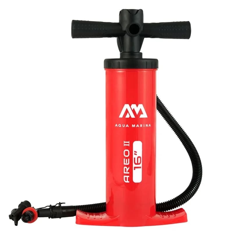 AQUA MARINA Pompa di gonfiaggio a doppia azione Pompa manuale ad alta pressione AERO kayak stand up paddle board sup tavola da surf gommone