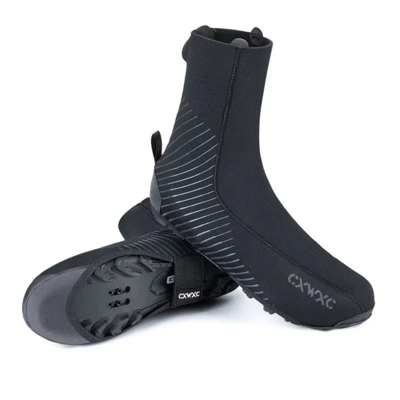 CXWXC CX-204/206 Copriscarpe per mountain bike Copriscarpe ispessito antivento e impermeabile per scarpe SPD Attrezzatura per biciclette EIEIO