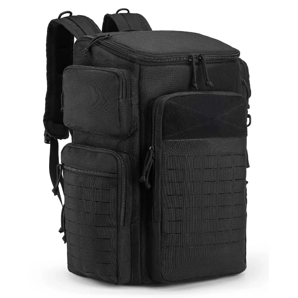 Men's Duffel Bag Large Capacity Modular Multi-Compartment Travel Gym Bag with Shoe Compartment
