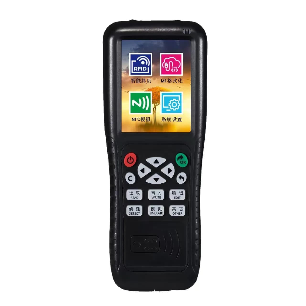 Copiatore X100 125KHz 13.56MHz con porta USB, lettore/scrittore RFID, programmatore di schede, decoder, duplicatore NFC, copiatore di chiavi crittografate
