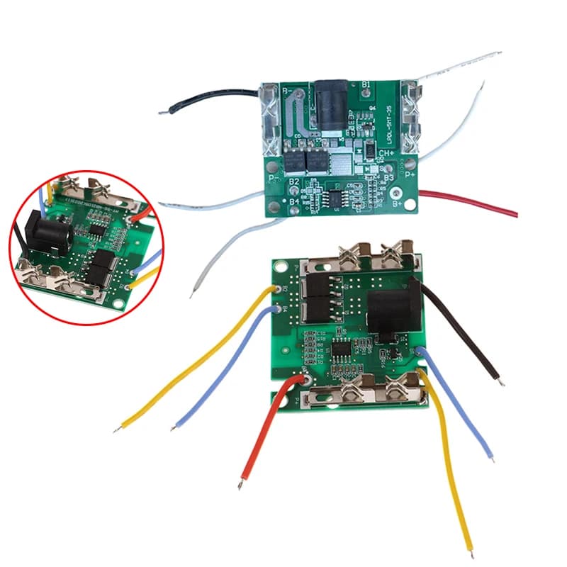 21V Li-Ion BMS PCM Batteria Al Litio Bordo di Protezione di Ricarica 18650 Batterie Al Litio Pack Modulo di Celle Lipo Per Makita 5S PCB