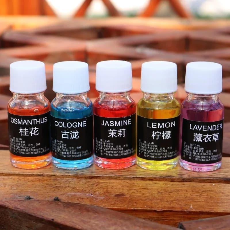 Perfume refill for car, liquid essential oil, deodorant for environments, replenishment for moisture diffuser fragrances of natural plant aromas for car