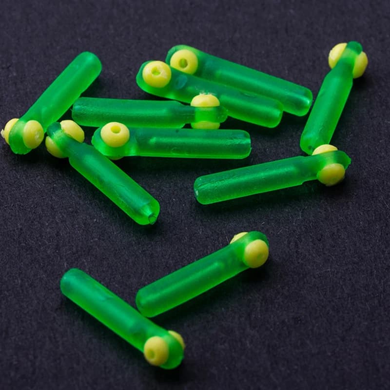 Silicone competitive fishing road slider accessories with high penetration dual core float and rotating fishing float