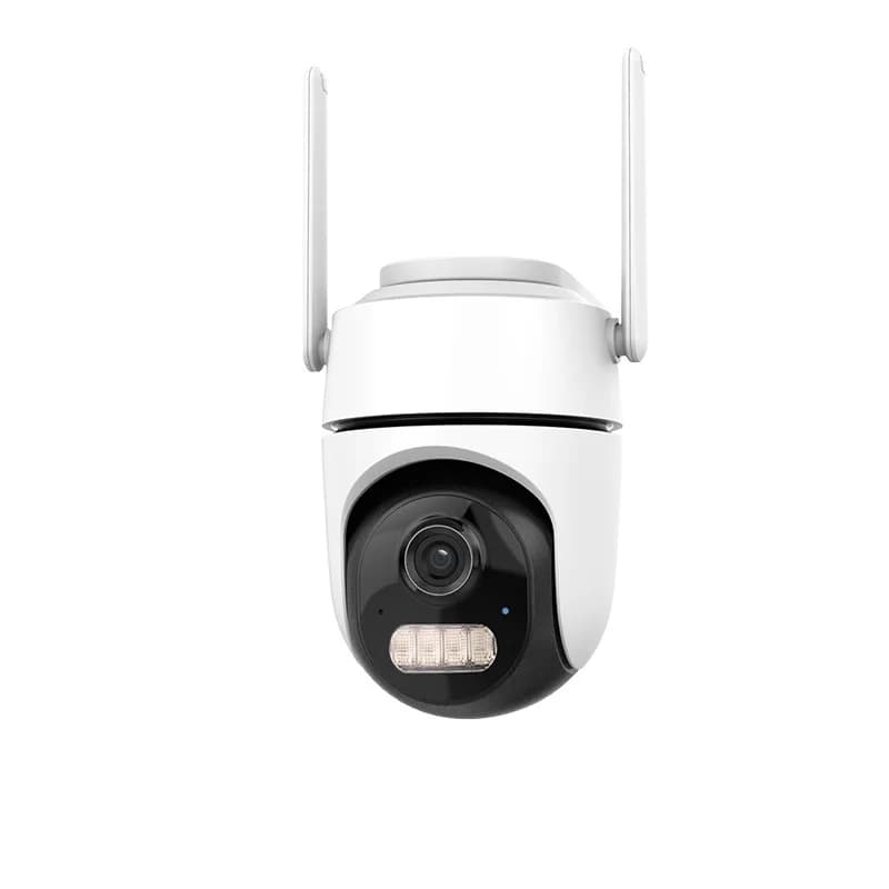 Telecamera IP Dome PTZ Wireless a Colori 2K con App iCsee, Rilevamento Umanoide AI, Sicurezza Domestica, Interfono CCTV, Baby Monitor