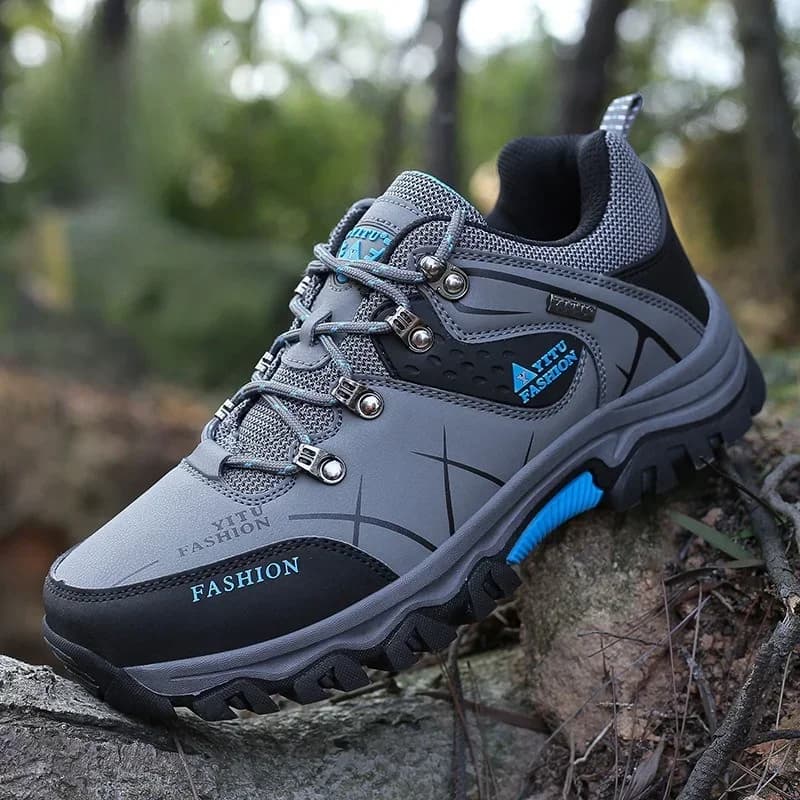 Nuove scarpe da ginnastica in pelle scarpe casual da uomo traspiranti scarpe da passeggio comode scarpe da trekking all'aperto antiscivolo moda