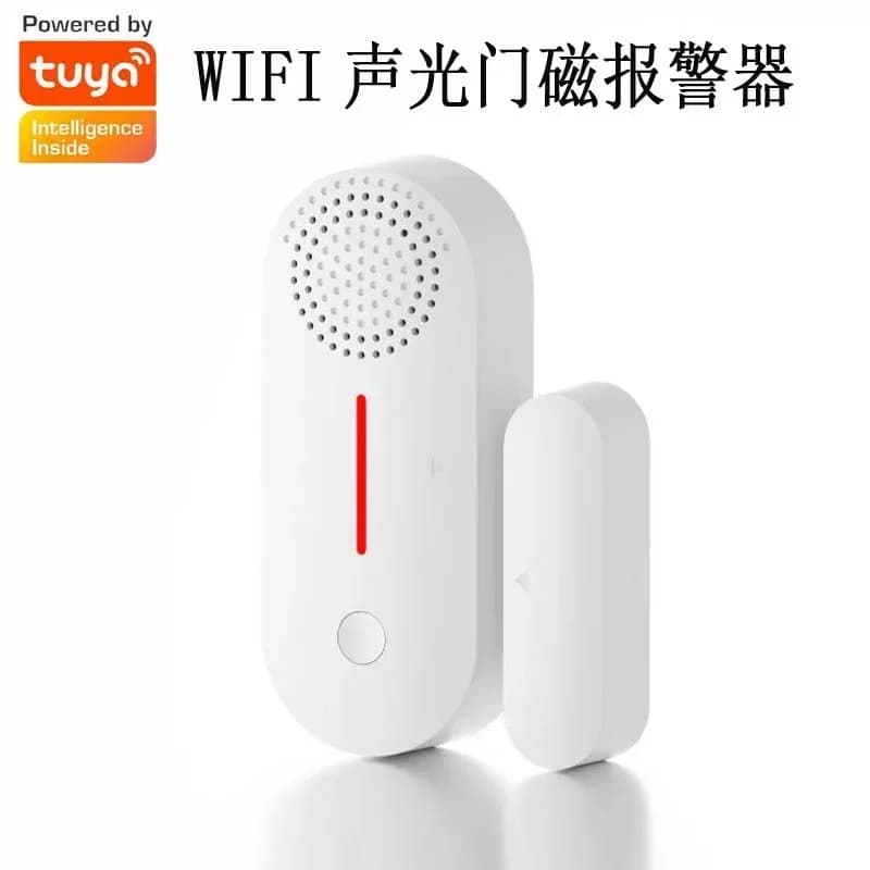 TuyaWIFI suono-luce porta magnetica porta e finestra allarme scena collegamento antifurto visualizzazione remota del telefono cellulare Promemoria APP