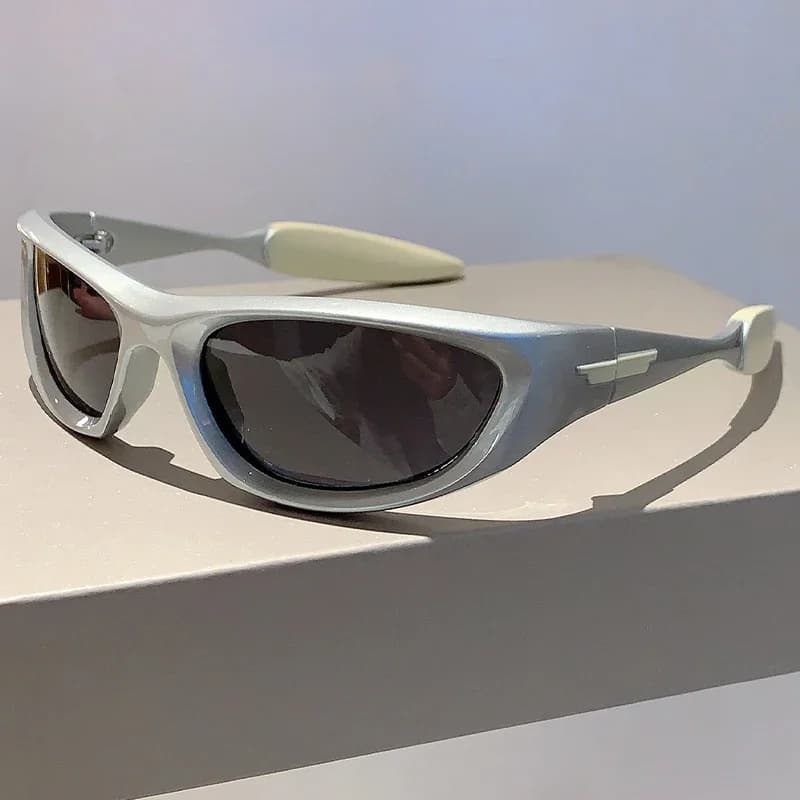 Occhiali da Sole Punk Y2K per Uomo, Nuovi Occhiali da Ciclismo Outdoor, Occhiali da Sole Trendy per Donna, Protezione UV400, Gafas De Sol