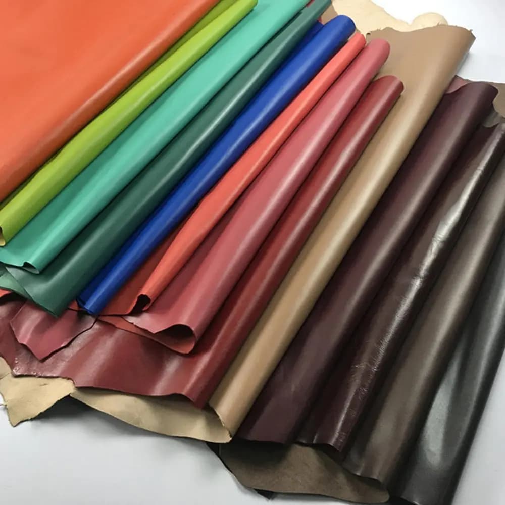 veg. Pelle di capra conciata Vera pelle per borsa per scarpe artigianali in pelle spessa 0,9-1,1 mm