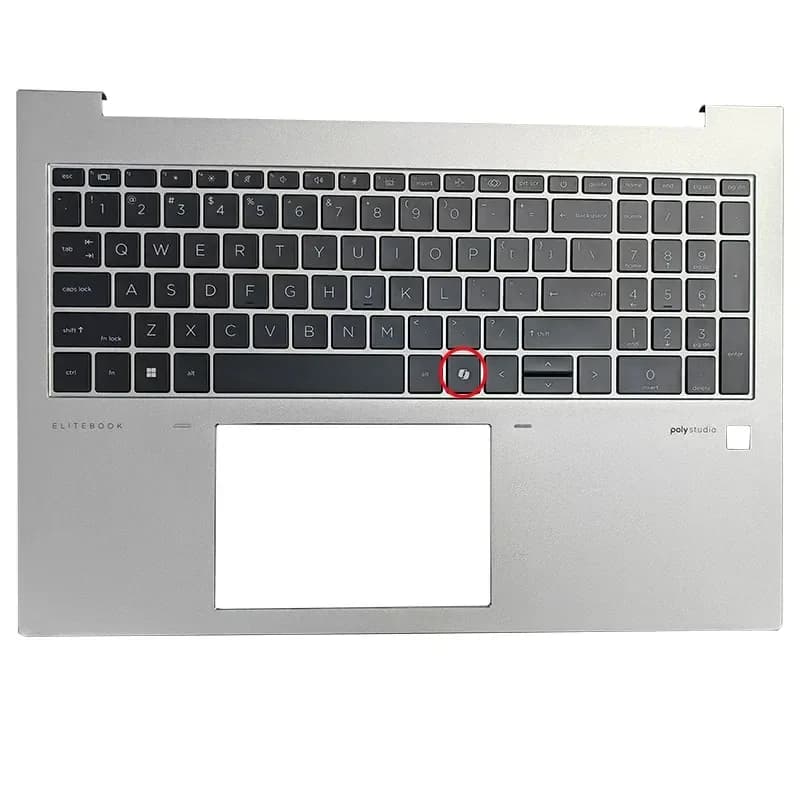 New Keyboard and Case Assembly for HP EliteBook 860 865 G11 Notebook C Case Integrated