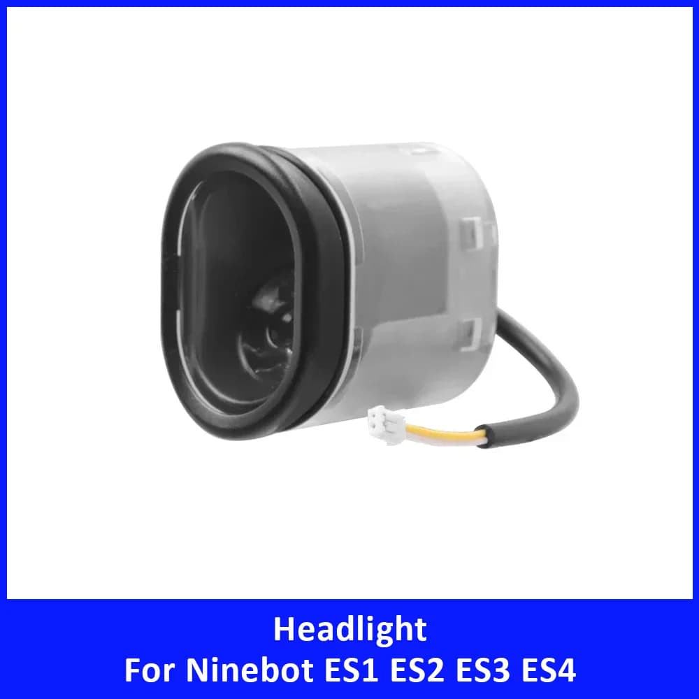 Faro LED Anteriore per Segway Ninebot ES1 ES2 ES3 ES4, Luce Frontale Impermeabile, Ricambio per Monopattino Elettrico