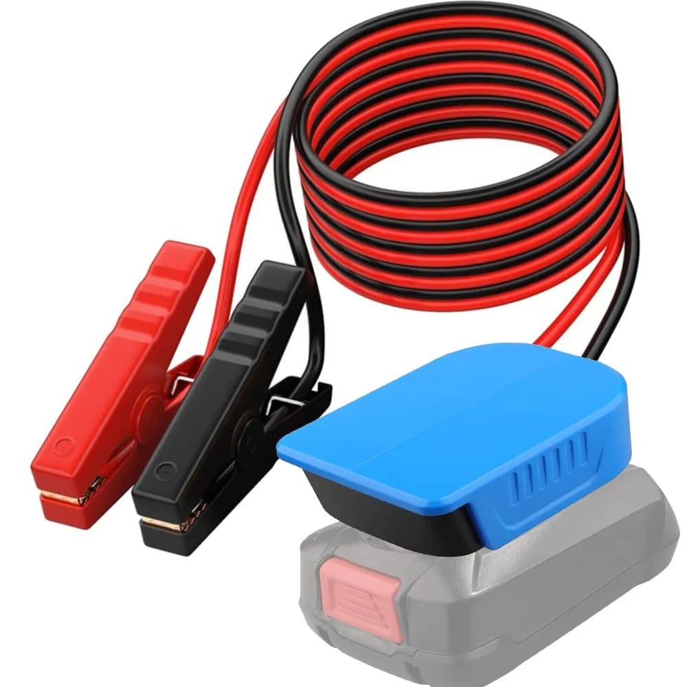 Per Power Wheel Adattatore Batteria Per Bosch PBA 18V con 6FT Cavo Ponticello Portatile Caricabatteria Per Auto Jump Starter per Strumento Elettrico