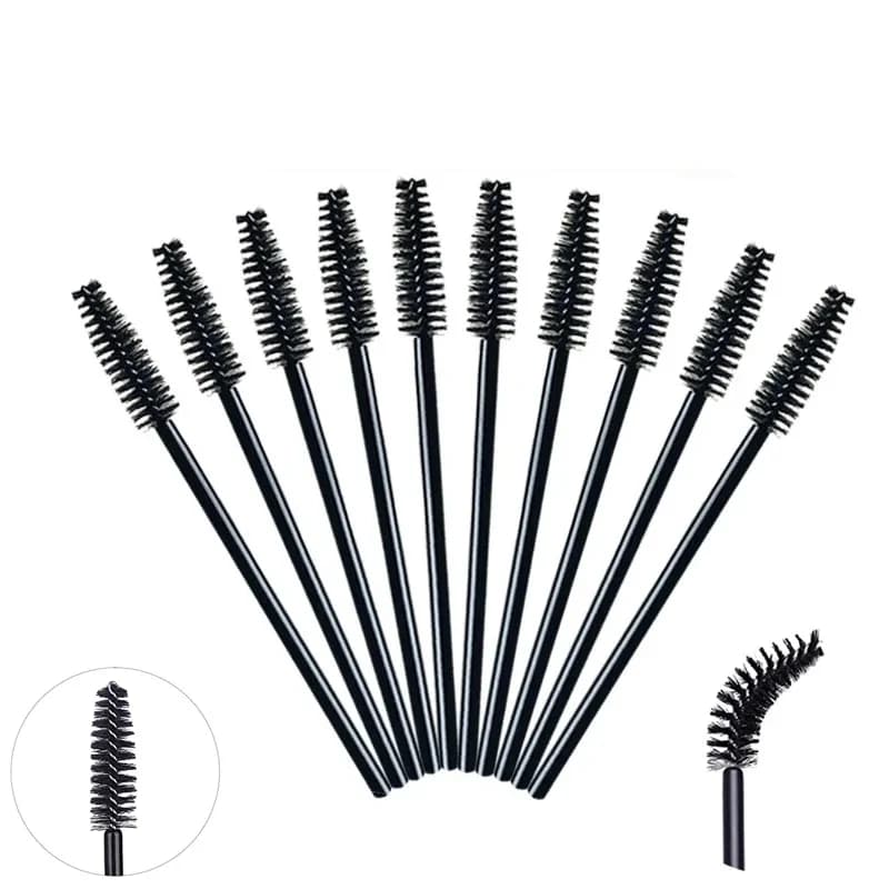 50/1000 pz. Pennelli Monouso per Ciglia, Strumenti per Extension Ciglia, Pennelli per Sopracciglia, Applicatori per Mascara, Spoolie, Strumenti per il Trucco