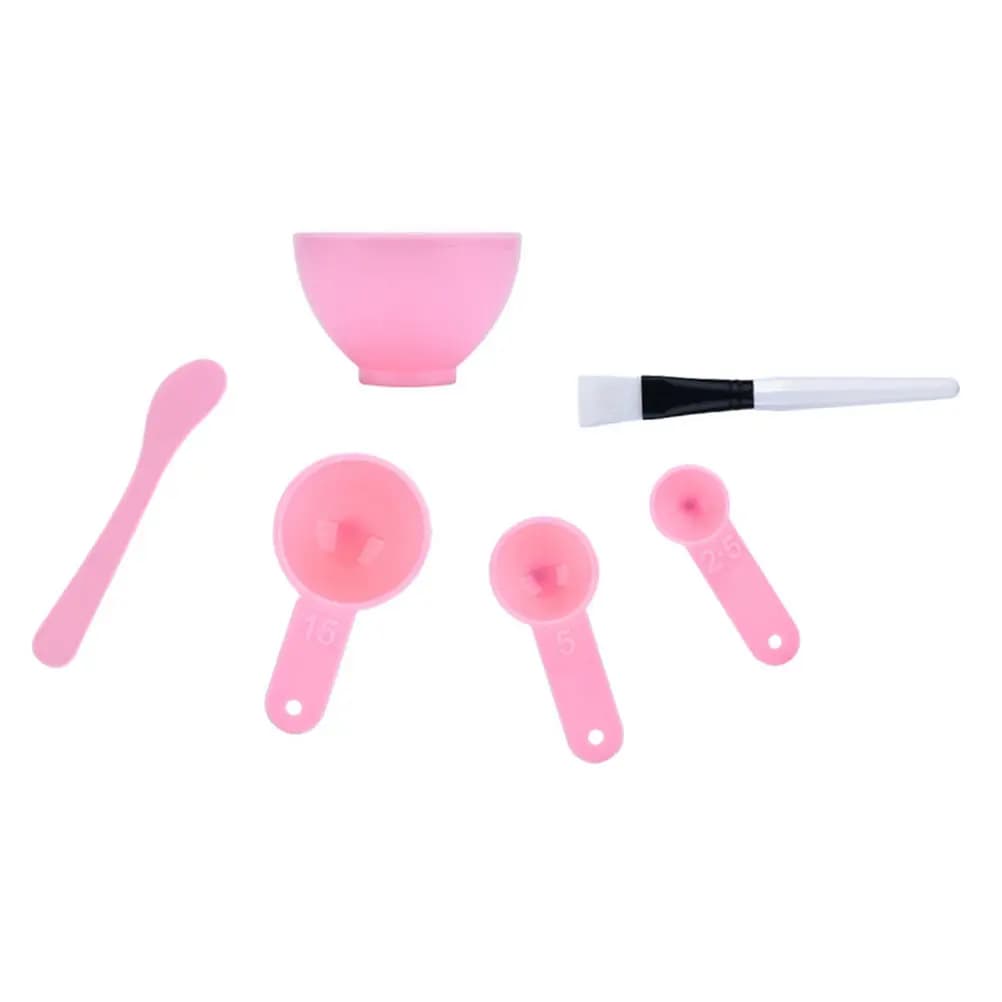 Set di 2 Ciotole per Maschere Facciali, Kit di Strumenti Fai-da-Te, Ciotola di Miscelazione in Nylon Premium, Strumento di Misurazione, Accessori per la Cura della Pelle per Donne