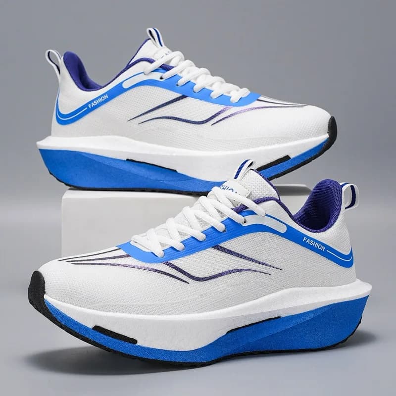 Running Sneakers Training ShoesCushion Athletic ShoesShock Absorb Trainers、Breathable Mesh Sport Shoes、Non Slip Walking Footwear