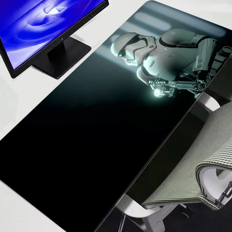 Star Wars mouse pad, large, for PC, computer, player, game accessories Kawaii, keyboard mat, desk mat, table mat, durable