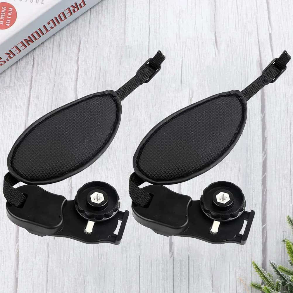 Cinturino da polso premium da 2 pezzi per fotocamera, cinturino da polso sicuro e stabilizzatore, materiale ABS resistente, regalo ideale per gli appassionati di fotografia e