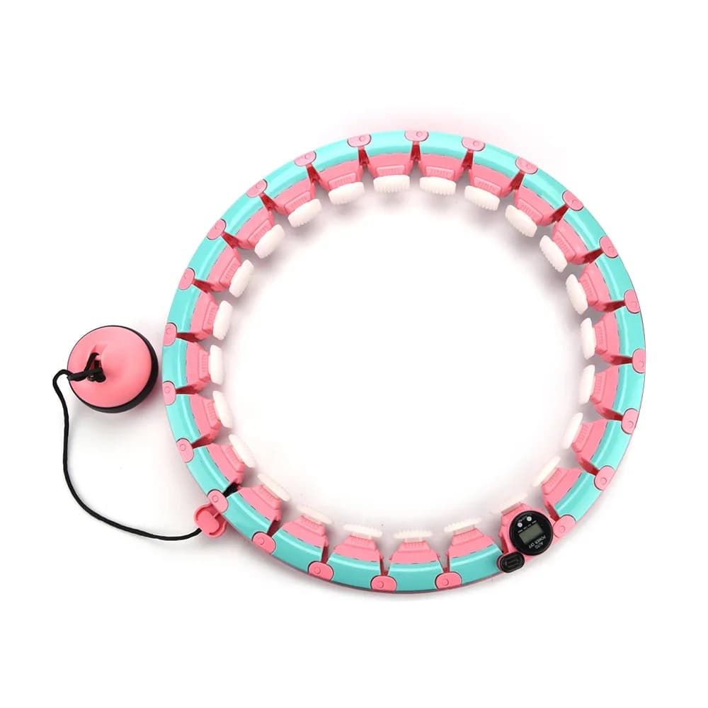 Colorful ring with weight Hoola Hoop Gym Fitness equipment Hool Ring Box Body g Hula Hoops