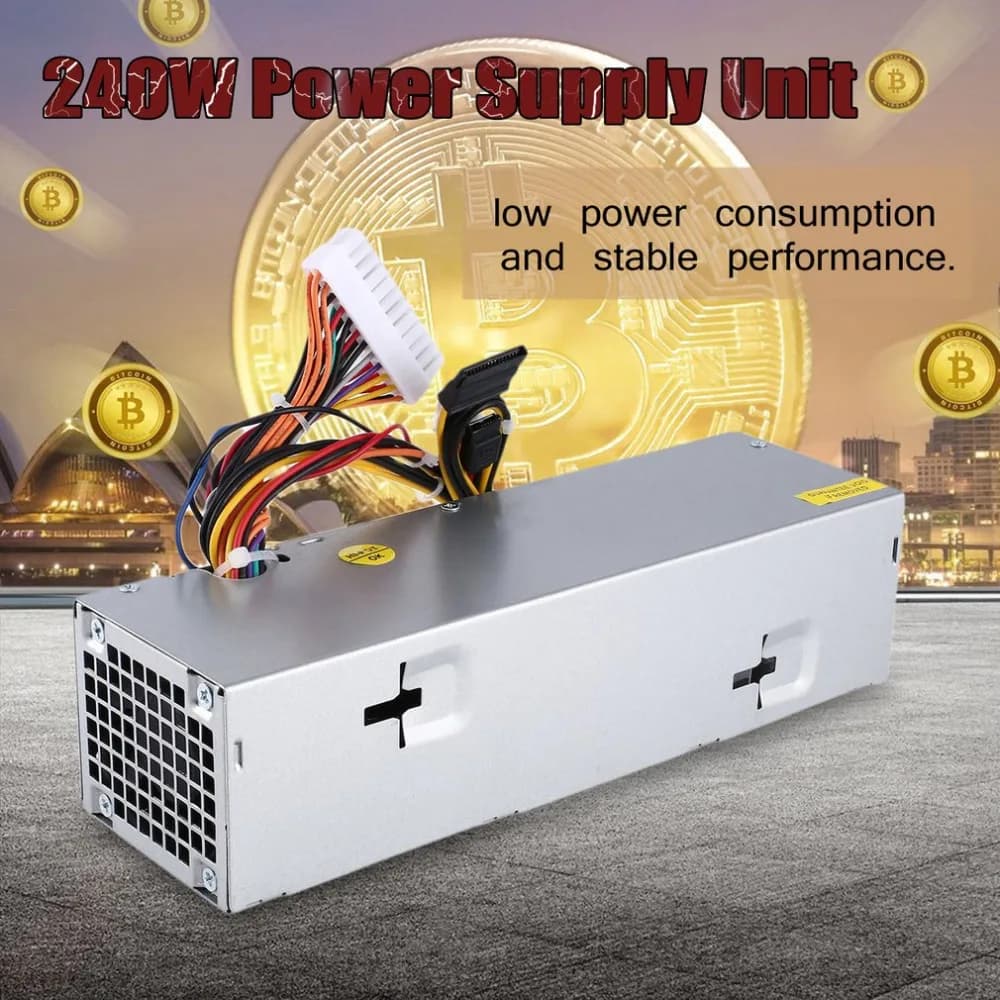 H240ES-00 da tavolino L240AS con la ventola di raffreddamento caldo unità PSU da tavolino dell'automobile dell'alimentazione elettrica 240W per Dell Optiplex H240AS-00 AC240ES-00