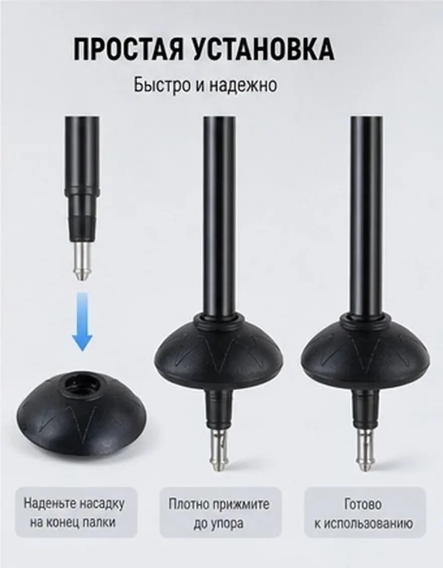 12Pcs Climbing Trekking Pole Covers Premium Rubber Mud Anti-Wear Hiking Accessories Stable Pole Tips Walking Stick Pads