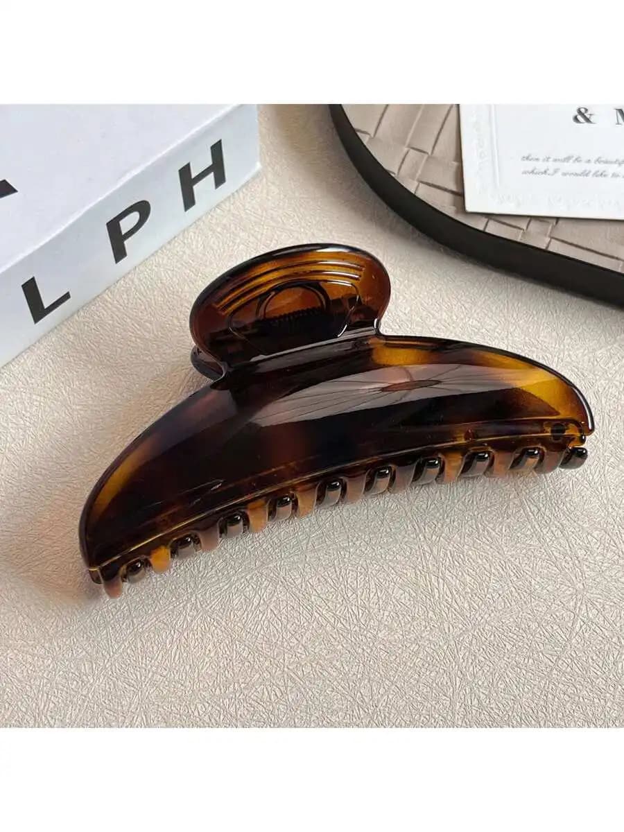 1pc Minimalist Semi-Circle Hair Clip, Fashionable Hair Accessory, Elegant Hair Clip Suitable For Buns, Hair Clips, Hair Pins,