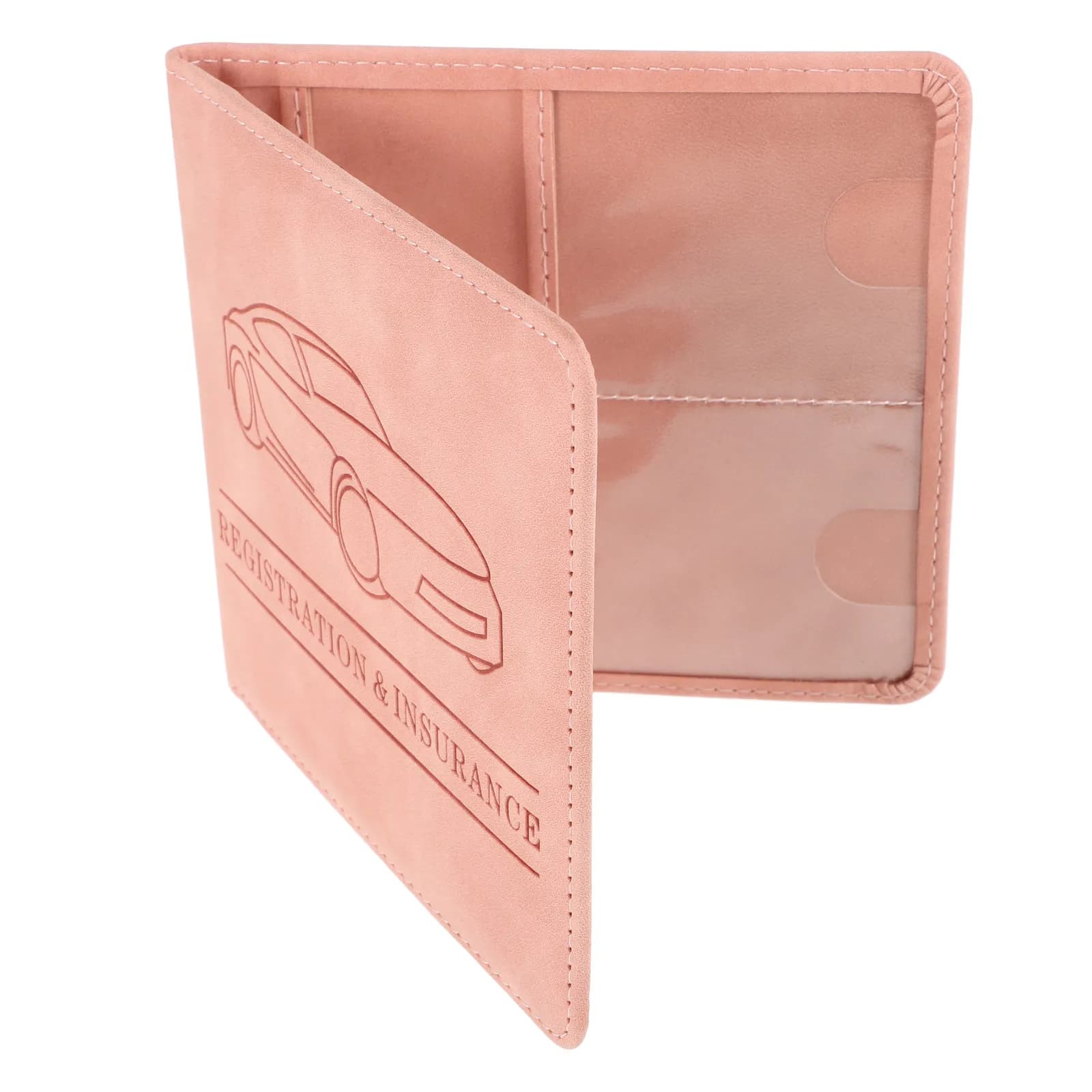 Porta Patente Elegante in PU, Porta Documenti e Carte di Credito per Uomo e Donna, Organizzatore per Passaporto, Patente e Libretto di Circolazione
