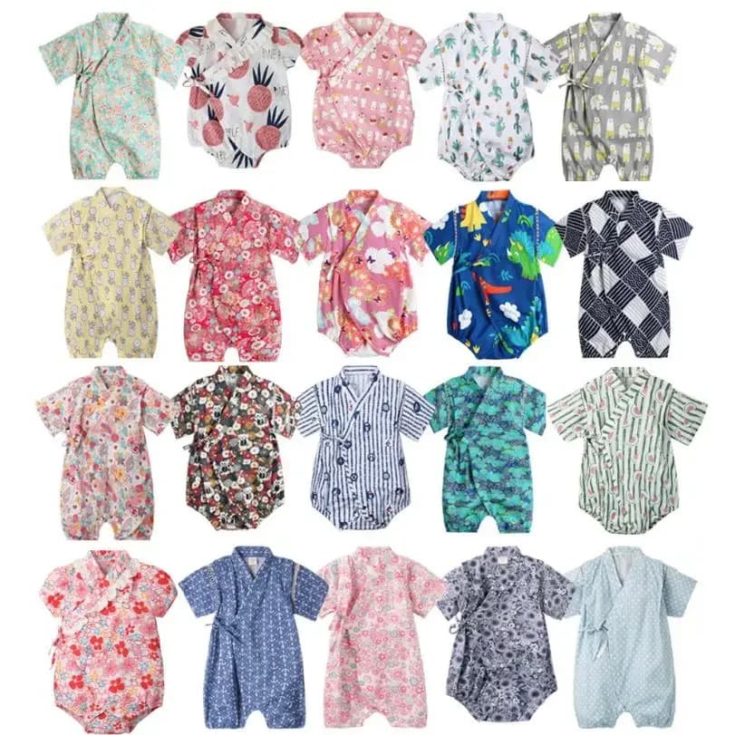 Kimono Children's Dresses Japanese Style Children's Dresses Girls Pagliazzo Retro Bathrobe Uniform Dresses Newborn Print Unisex Y531 Costumes