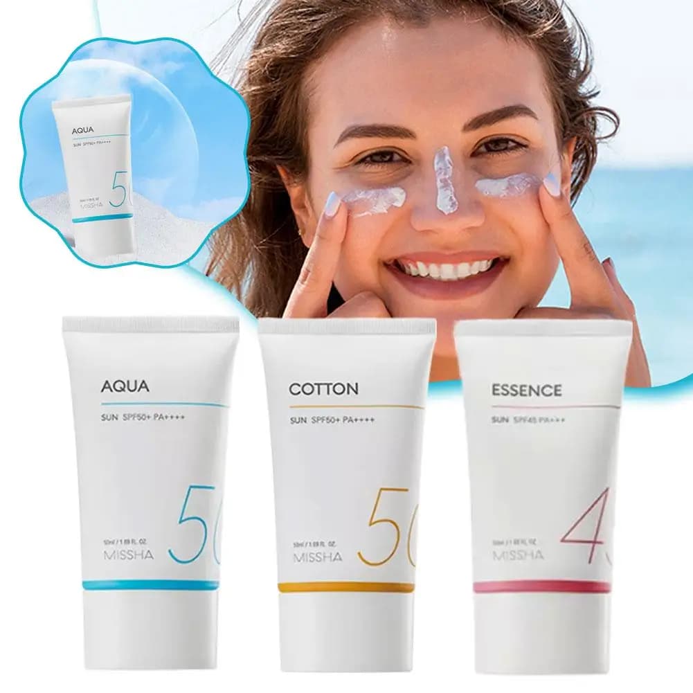 Essenza di protezione solare, sicurezza completa, protezione solare SPF50+PA++++ idratante, impermeabile e resistente al sudore per la riparazione della pelle infermieristica