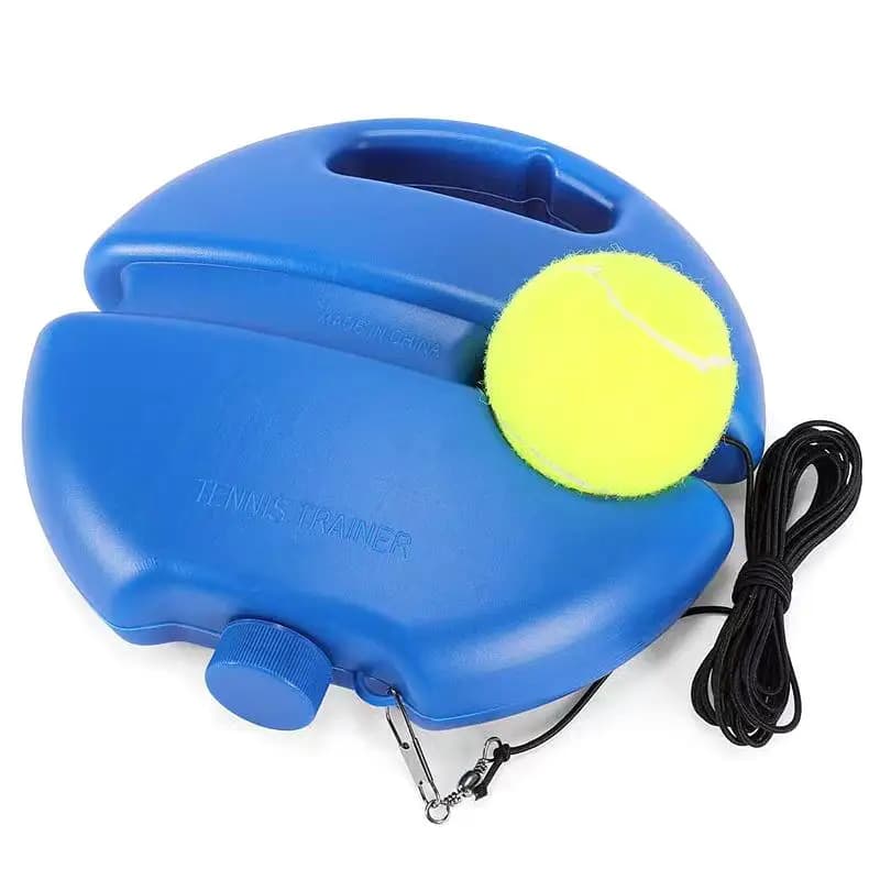 Base per Allenamento Tennis Resistente con Corda Elastica, Dispositivo di Rimbalzo Automatico per Pratica Tennis, Partner per Allenamento