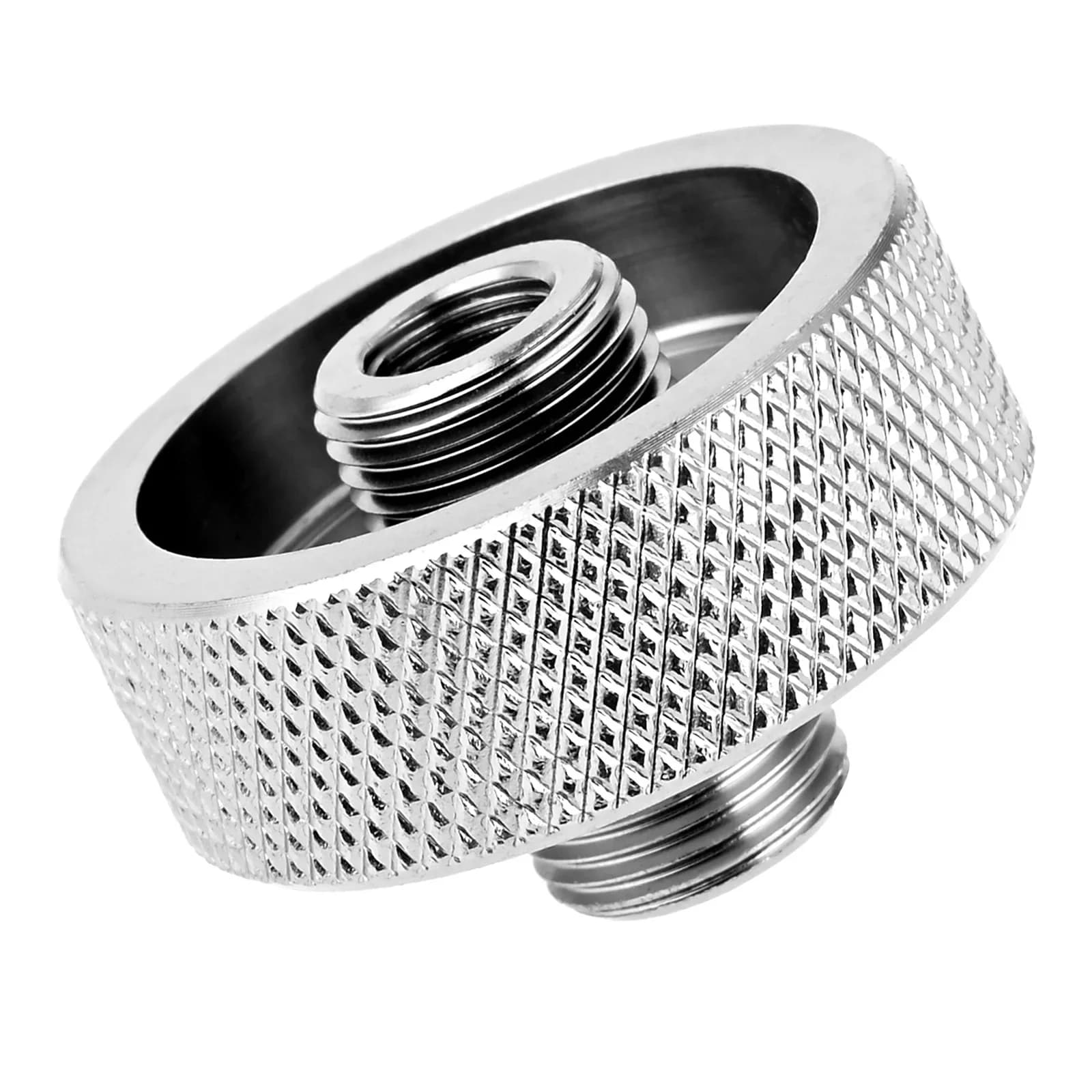 1pc Valvola di Ricarica Collegamento Adattatore Testa Stufa Da Campeggio Esterna Stufa Serbatoio Adattatore di Ricarica Gas MAPP/Isobutane/Butane Mutuale