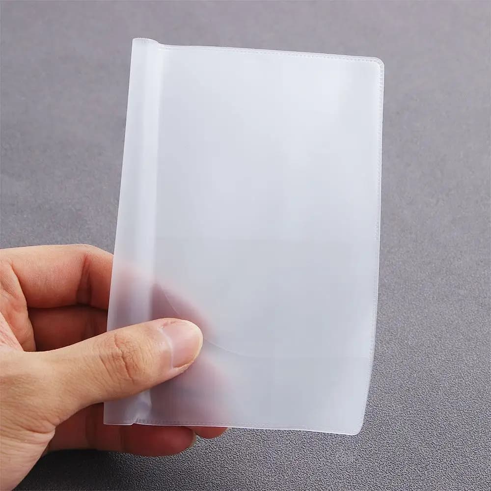 Protective Document Organizer Travel Sleeve Waterproof Case ID Card Protective Case Holder Passport Case Transparent
