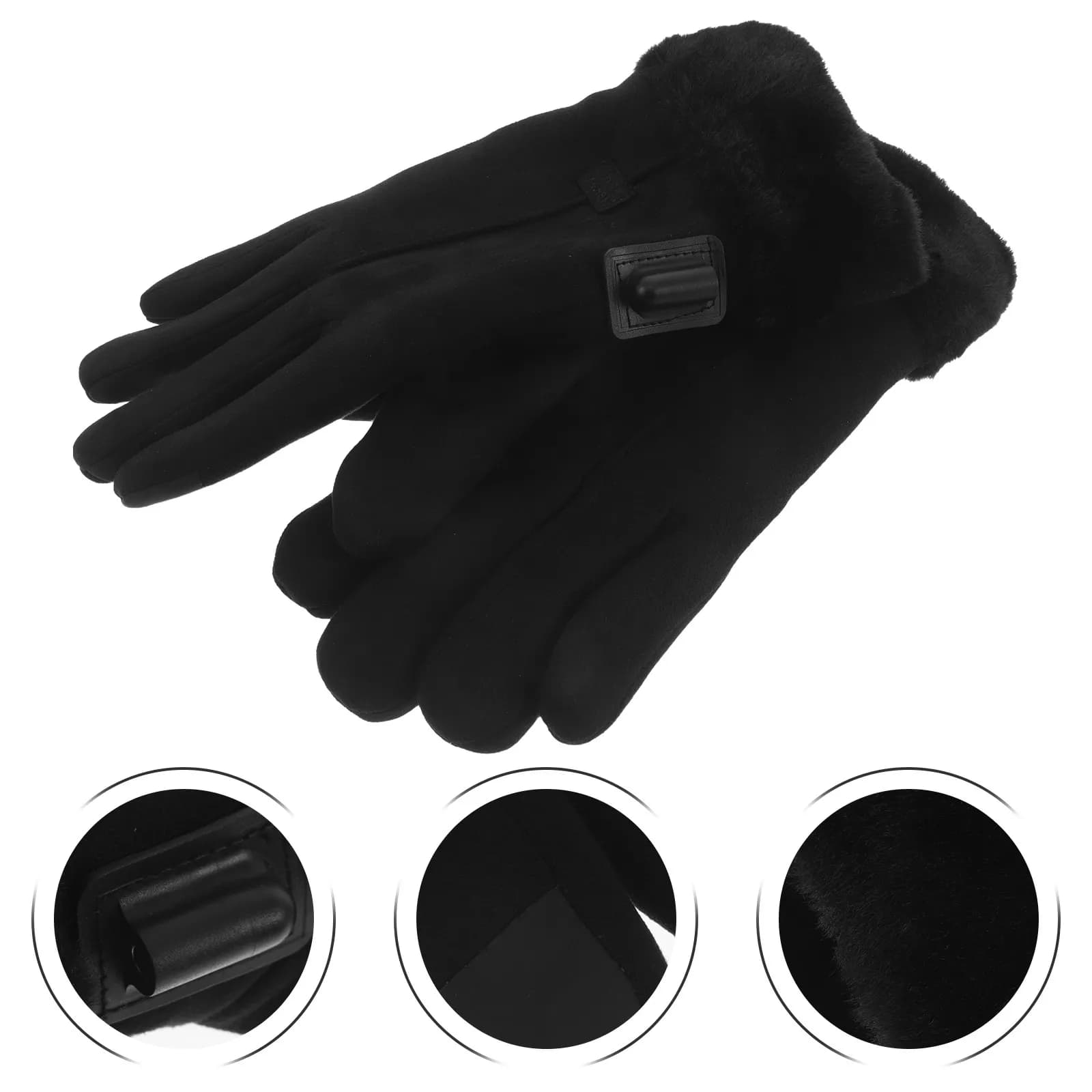 1 paio di guanti riscaldati da donna, ricaricabili, impermeabili, scaldamani invernali, guanti touchscreen, guanti termici USB, sci, ciclismo