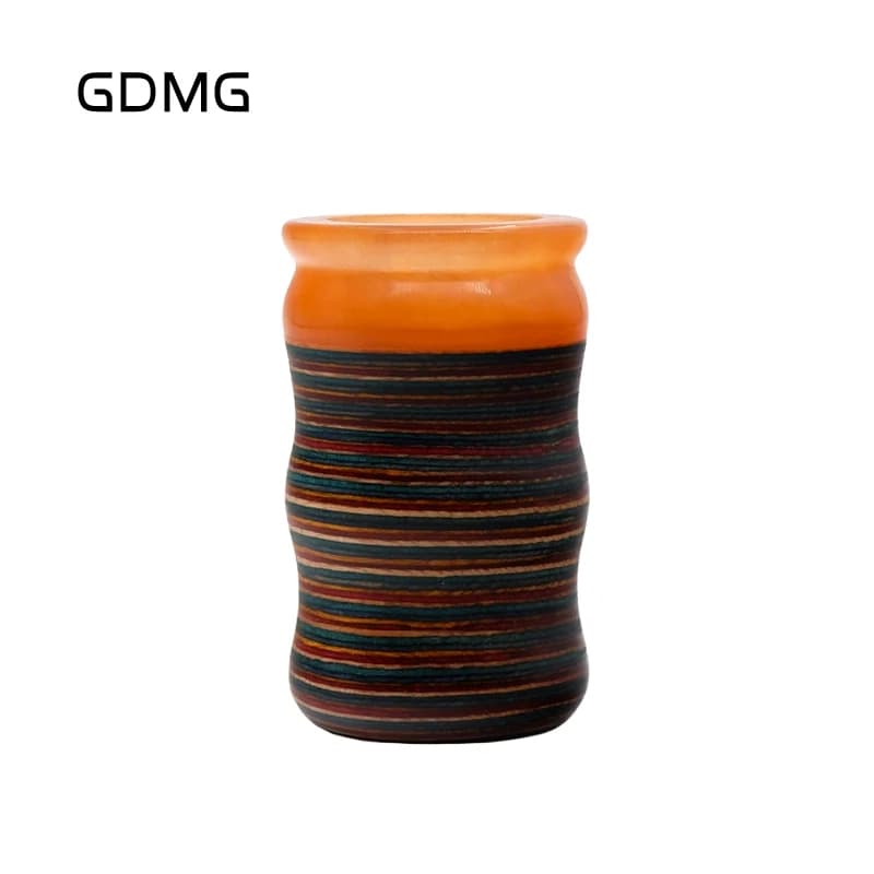 GDMG wooden handle and resin threaded handle for men's beard brush brush for morning cleaning for men