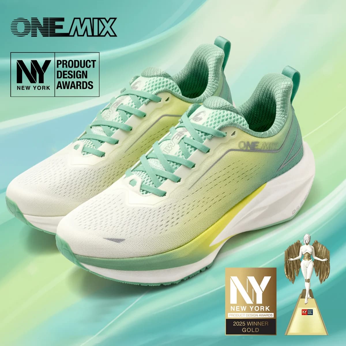 ONEMIX CloudStep 10 Running Shoes for Men Road jogging shoes with breathable mesh sole and cushioning and sneakers for walking