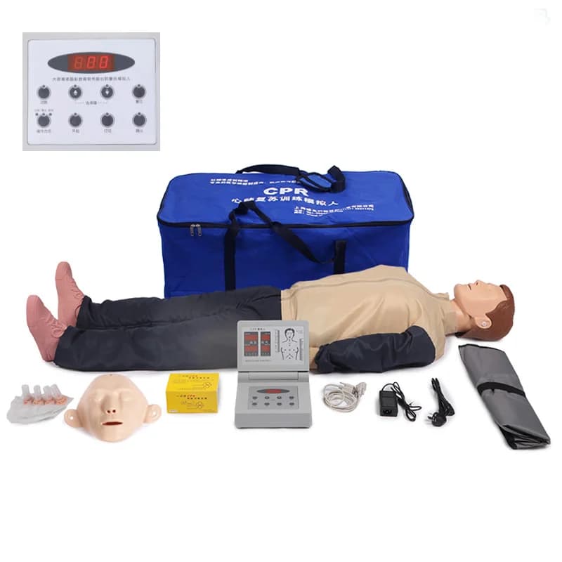 Manichino/manichino CPR per adulti per tutto il corpo simulatore di addestramento di emergenza CPR manichino di addestramento alla respirazione artificiale formazione medica M