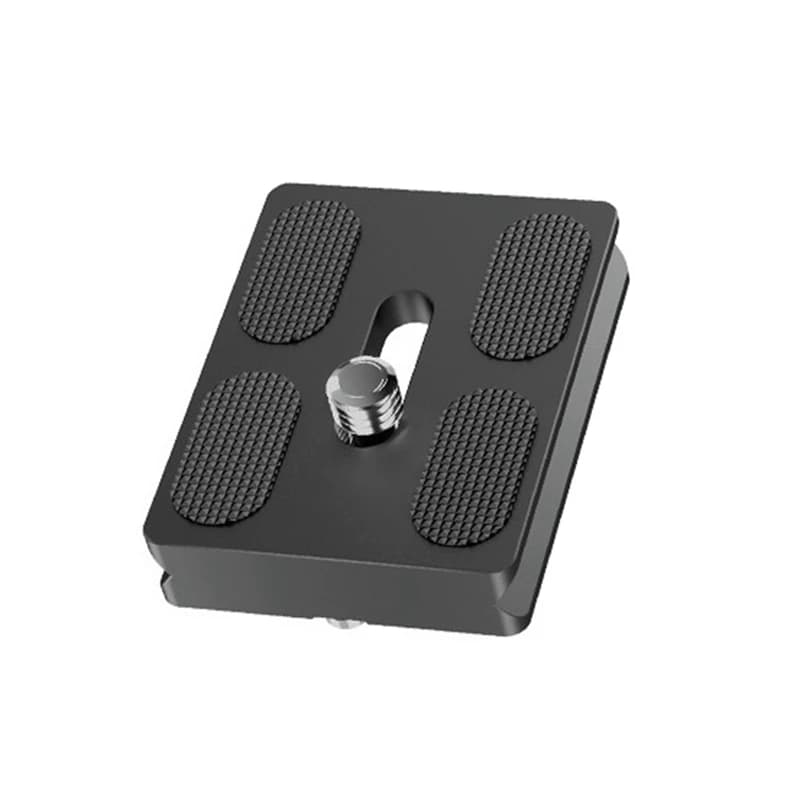 A99E-PU-50C Piastra per treppiede universale Piastra a sgancio rapido per fotocamera Morsetto rapido Piastra in PU per fotocamera DSLR Arca Swiss Treppiede con testa a sfera